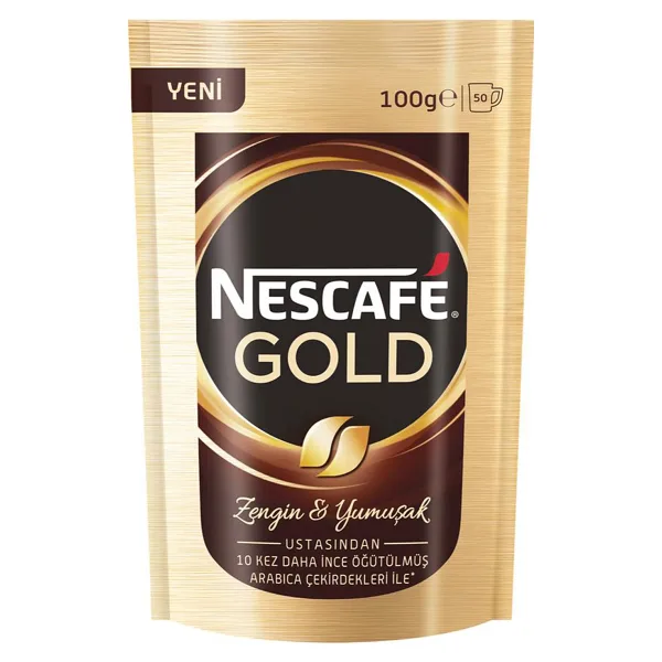 Nescafe Gold Granül Kahve 100 gr Eko Paket