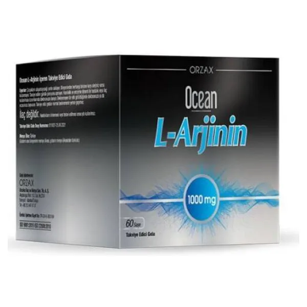 Ocean L-Arjinin 1000 mg 60 Saşe