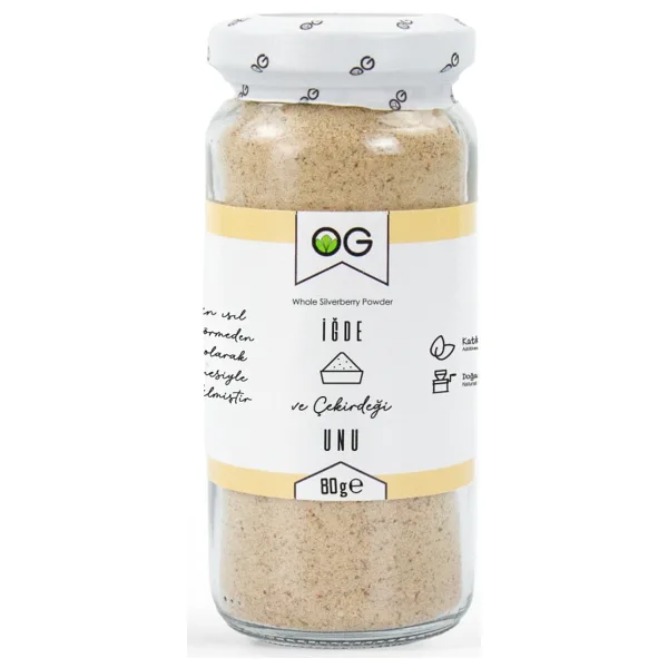OG Natural 80 gr İğde ve Çekirdeği Unu