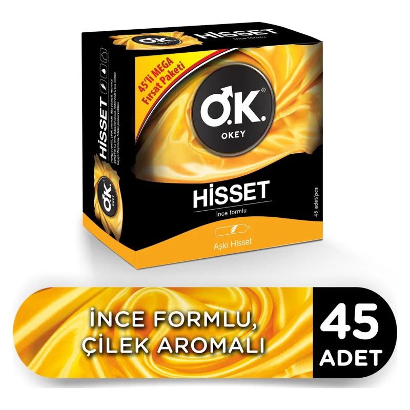 Okey Hisset 45'li Prezervatif