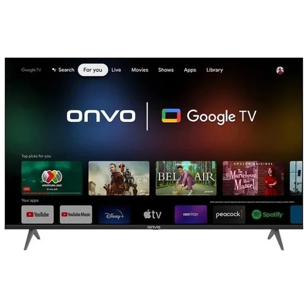 Onvo 65OVF9000UQ 4K Ultra HD 65" 165 Ekran Uydu Alıcılı Google Smart QLED TV