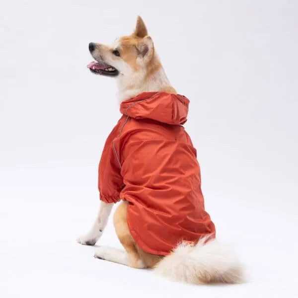Pawstar Pluvia İçi Polar 5xl Turuncu Köpek Yağmurluğu
