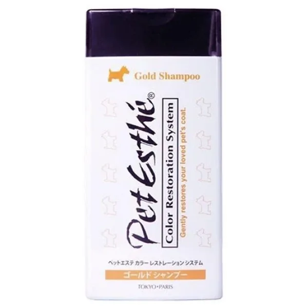 Pet Esthe Renk Onarım Sistemi Gold Sarı Renkli Köpekler İçin Şampuan 400 ml