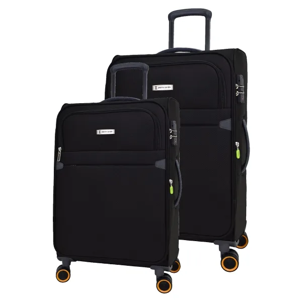 Pierre Cardin 04PC6000 Kumaş Orta + Büyük Boy 2'li Valiz Seti