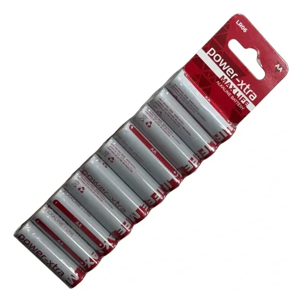 Power-Xtra MaxLife AA LR06 Alkalin Pil - 10'lu Blister