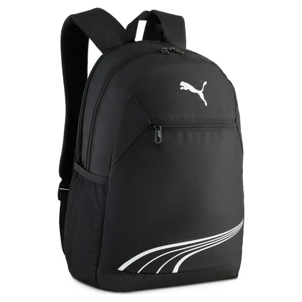 Puma Fundamental 091801-01 Siyah-Beyaz Sırt Çantası