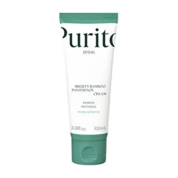 Purito Mighty Bamboo Panthenol Cream Güçlendirici Ve Nemlendirici Bambu Özlü Ve Pantenollü Nemlendirici Yüz Kremi 100 Ml - Şeffaf