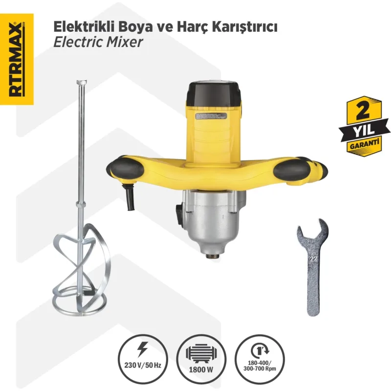 Rtrmax RTM396 1800 W Karıştırıcı
