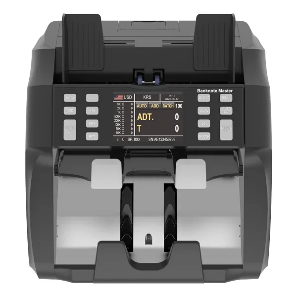 Semtom ST-4000 Printerlı Çift CIS'lı Karışık Para Sayma Makinesi