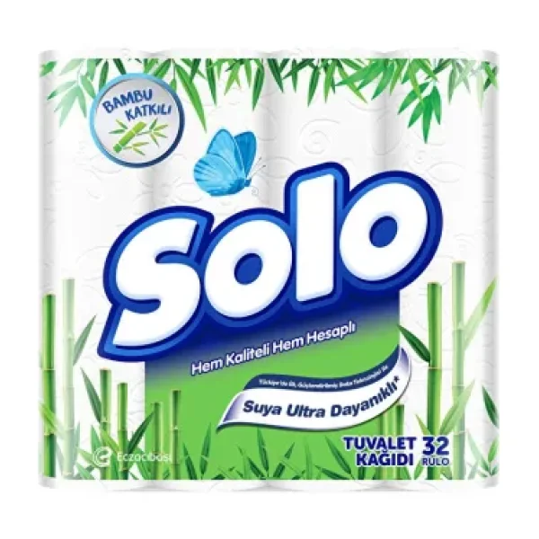Solo Bambu Katkılı 32'li Tuvalet Kağıdı