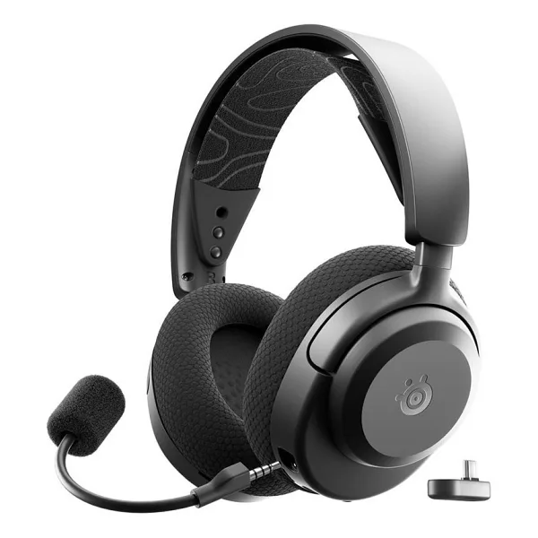 SteelSeries Arctis Nova 3 Siyah Kablosuz Kulak Üstü Oyuncu Kulaklığı