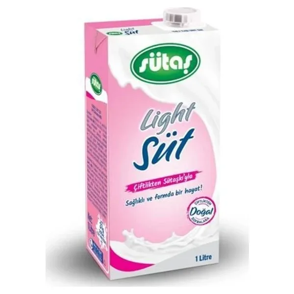Sütaş Light Süt 1 lt