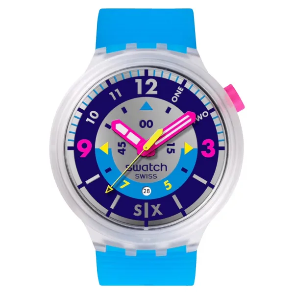 Swatch Neon Hielo SB01K400 Kol Saati
