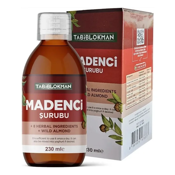 Tabib Lokman Madenci şurubu 230 ml bitki özlü