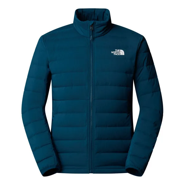 The North Face Belleview Stretch Down NF0A7UJF1NO1 Kaz Tüyü Petrol Mavisi Erkek Şişme Mont