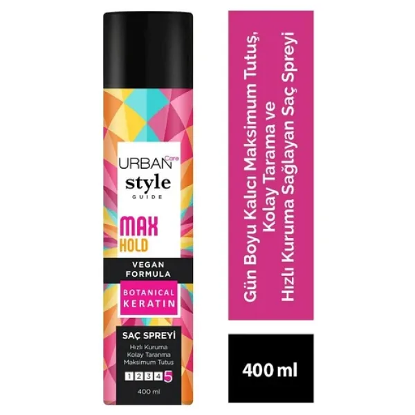 Urban Care Style Guide Max Hold 400 ml Saç Spreyi