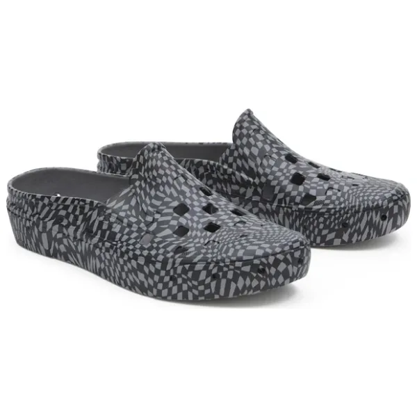 Vans Slip-On Mule VN0005V81741 Siyah-Gri Terlik