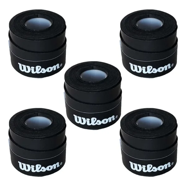 Wilson Comfort Bowl O'grips 5 Adet Grip Tenis Raketi Gribi Siyah