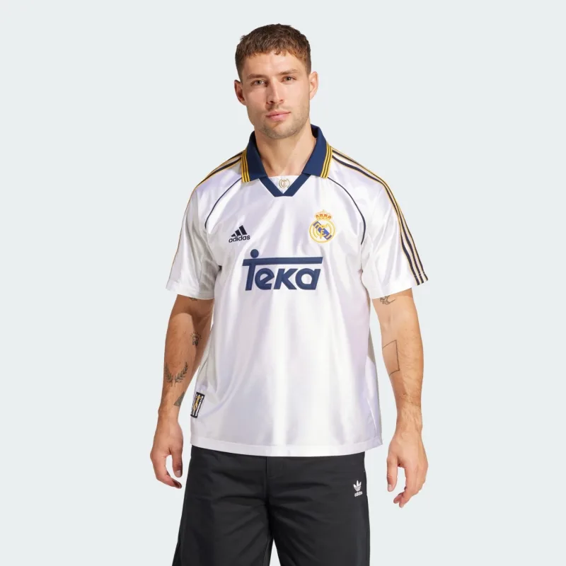 Adidas Performance JJ3801 Real Madrid 99/00 Home Jersey - Beyaz