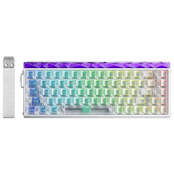 Aula Hero 68 HE Siyah RGB %65 TKL Jade King Switch Kablolu Mekanik Oyuncu Klavyesi