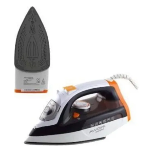 Awox Steamplus 1715 Siyah Turuncu 2600 W Ütü - Altın