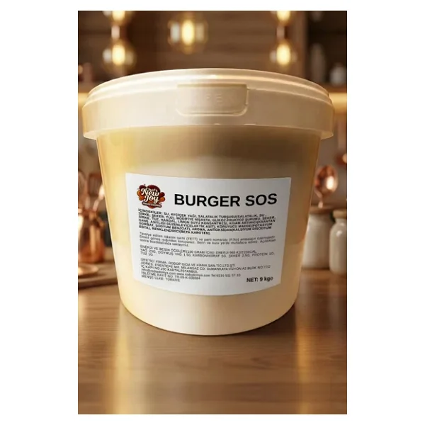 Burger Sos 9 kg Sıvı Sos