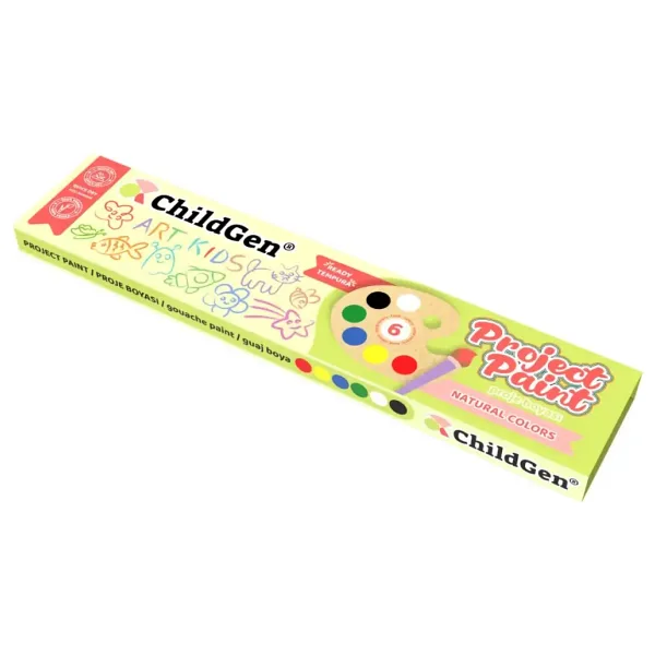 ChildGen Doğal Proje Boyası 6X25 ML