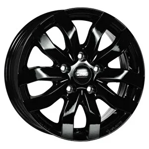 Cms-986-03 6.5x16-5x120 Et52 65.1 Complete Black Gloss Jant 4 Adet