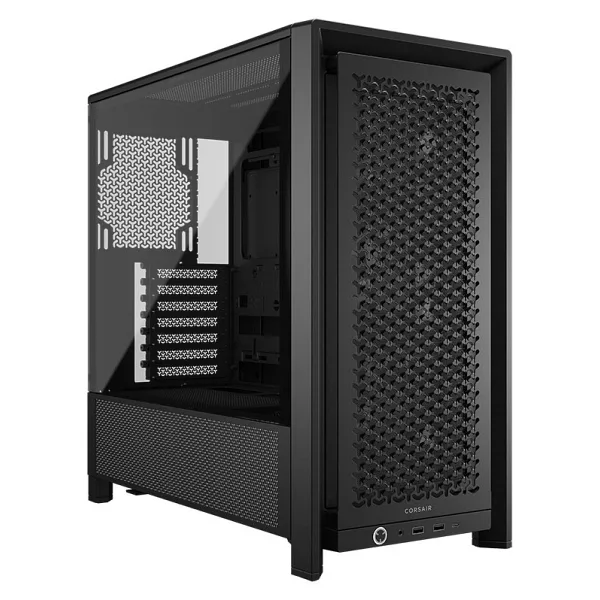 Corsair Frame 4000D RS CC-9011312-WW Fanlı Siyah E-ATX Oyuncu Kasası