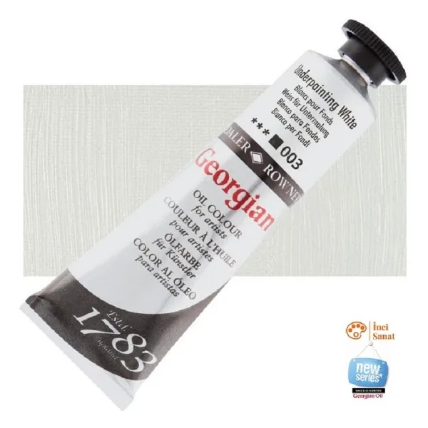 Daler-Rowney Georgian 38 ml 003 Underpainting White Yağlı Boya