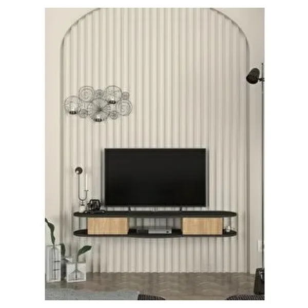 Dekorister Perk Tv Stand Antrasit - Sepet 150 Cm