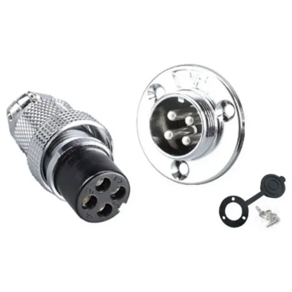 DF20 4 Pin 20mm Su Geçirmez Konnektör Takımı