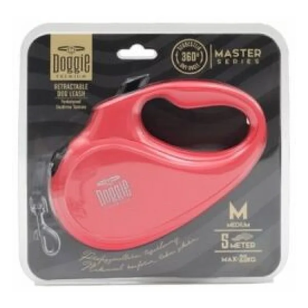 Doggie Master M Pembe Otomatik Köpek Tasması