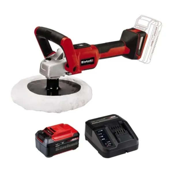 Einhell CE-CP 18/180 Li E Tek Akülü 5.2 Ah Polisaj Makinesi