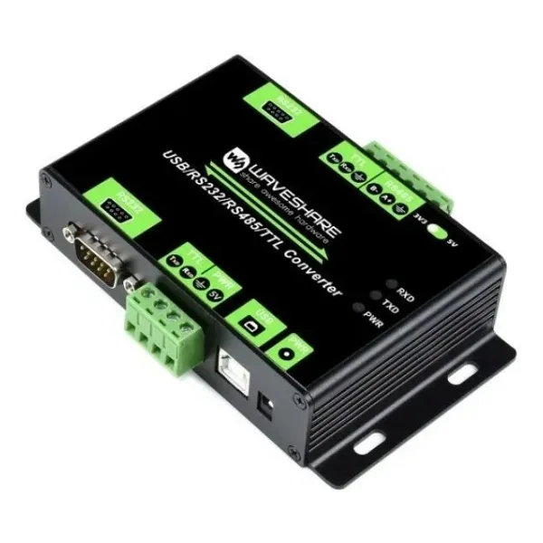 Endüstriyel İzole USB - RS232/RS485/TTL Çoklu Veri Yolu Dönüştürücü
