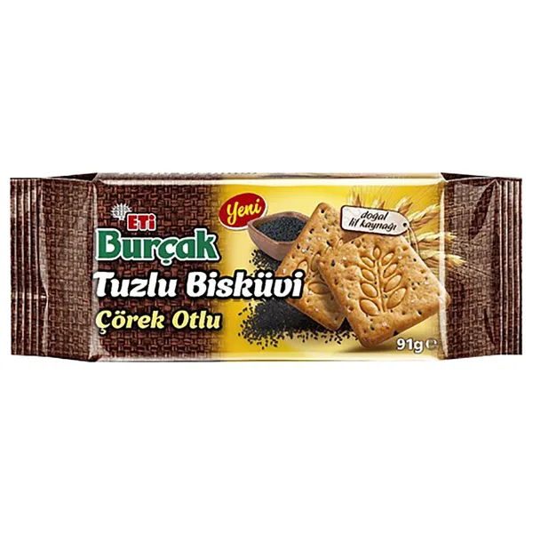 Eti Burçak Tuzlu Bisküvi 91 gr