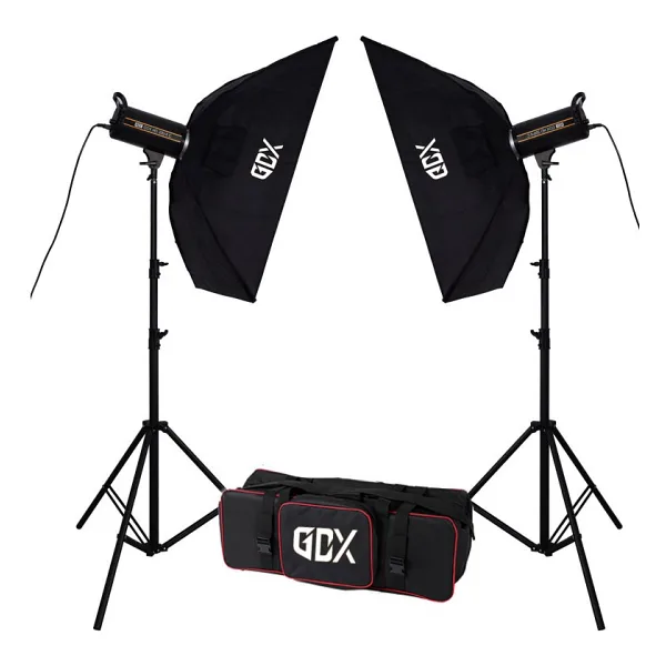 GDX HD-200II C Bi-Color 2'li Video LED Işık Seti