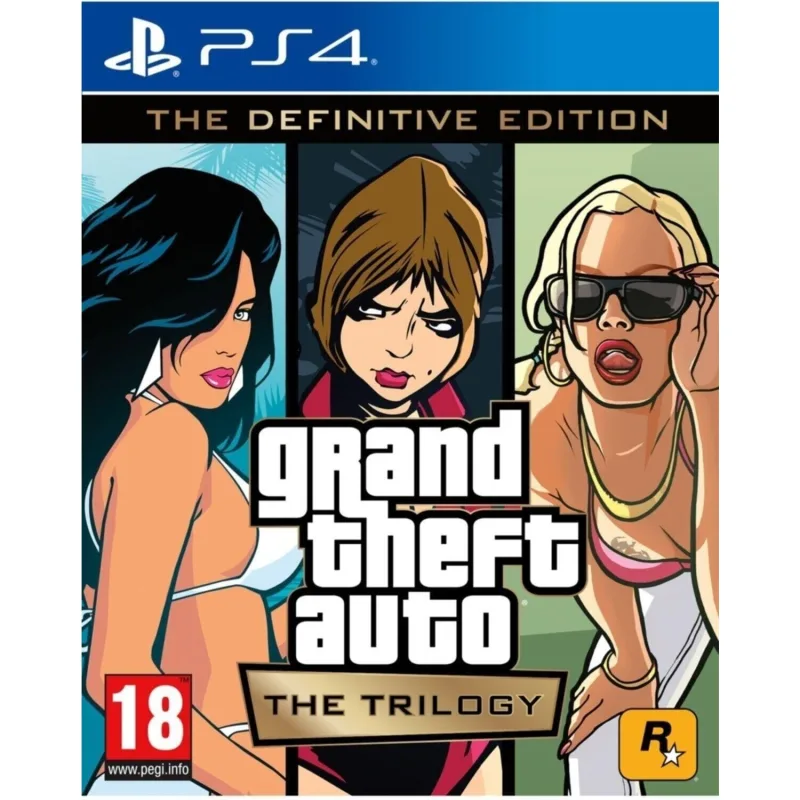 GTA Trilogy Definitive Edition PS4 Oyunu