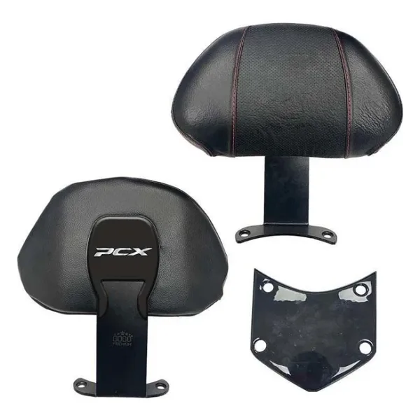 Honda Pcx 125 Sissy Bar Gogo Sırt Desteği Kırmızı Desen 2021-2024 Uyumlu Supermoto