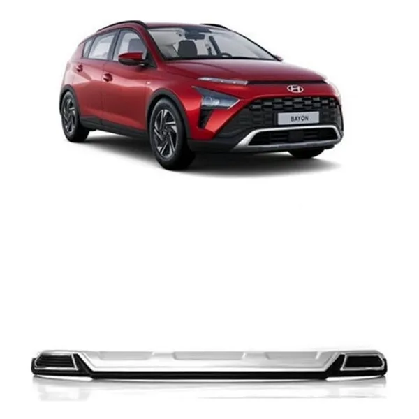 Hyundai Bayon 2021-2024 Arası Arka Tampon Koruma Difüzör