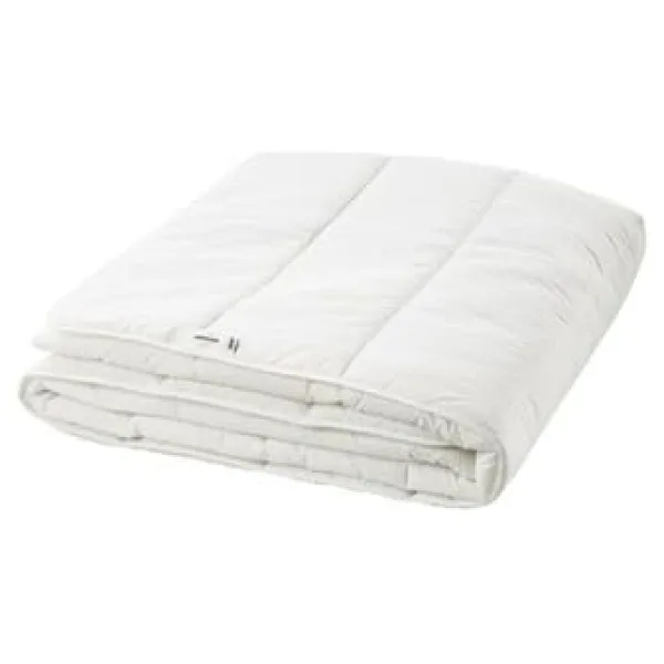 IKEA Çift Kişilik Yazlık Yorgan, Beyaz Renk 240x220 Cm Dolgu Oyuklu Lif