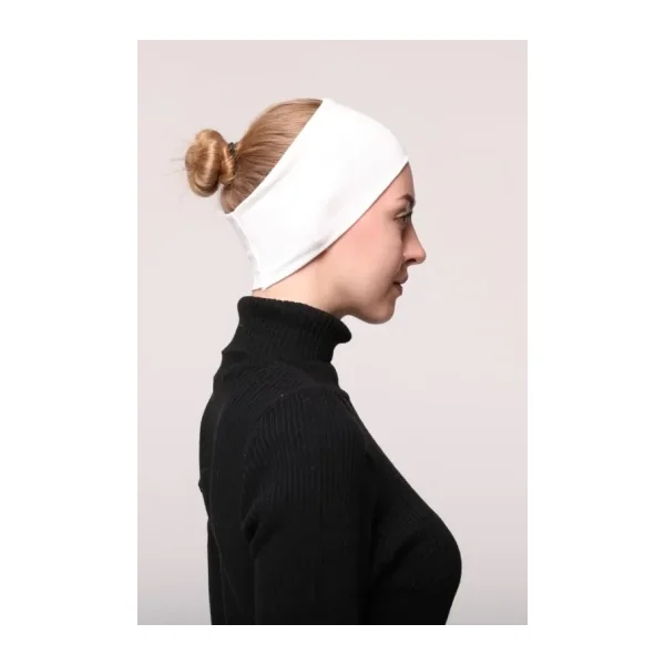 Kadın Penye Dikişsiz Tesettür Bandana Bone Spor Saç Bandı