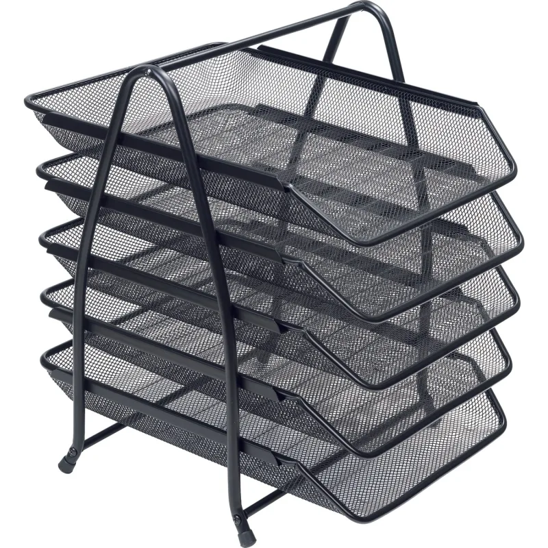 Kraf 420G 5 Katlı Metal Perfore Evrak Rafı