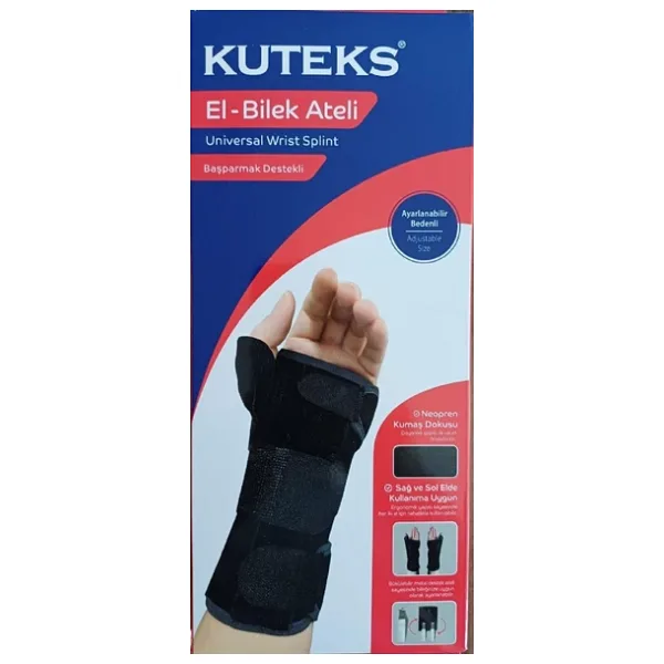 Kuteks El Bilek Ateli Başparmak Destekli