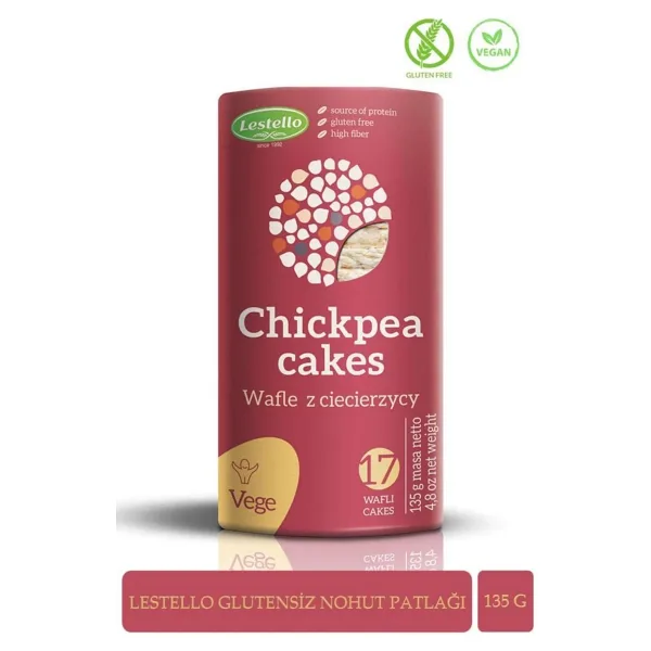 Lestello Glutensiz Nohut Patlağı 135 gr