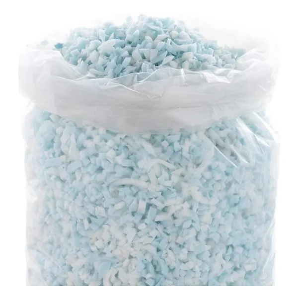 Linenspa Parçalanmış hafızalı köpük, el işi köpüğü, yastık, armut koltuk, sandalye, köpek yatakları, pelüş hayvanlar ve el işleri için yedek dolgu, 2,3 kg