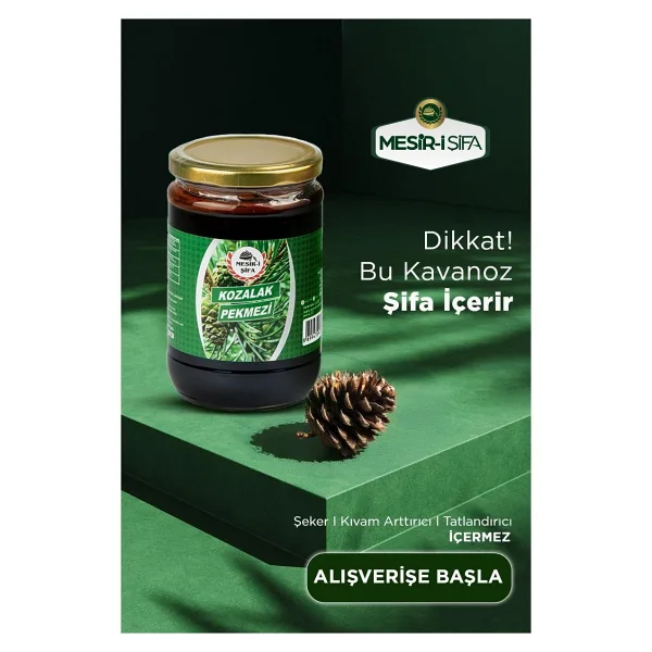 Mesir-i Şifa Kozalak Pekmezi 800 gr