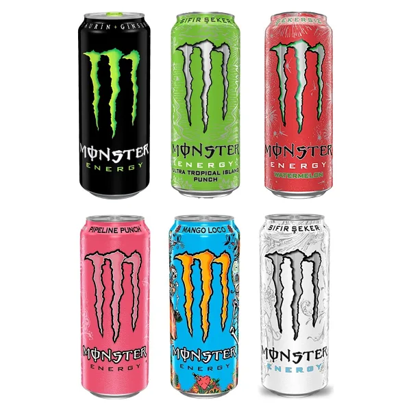Monster Energy Enerji Içeceği 500 ml 6 Lı Karma Paket