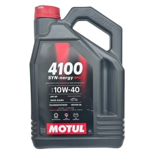 Motul 4100 SYN-nergy SPEC 10W-40 4 lt Motor Yağı