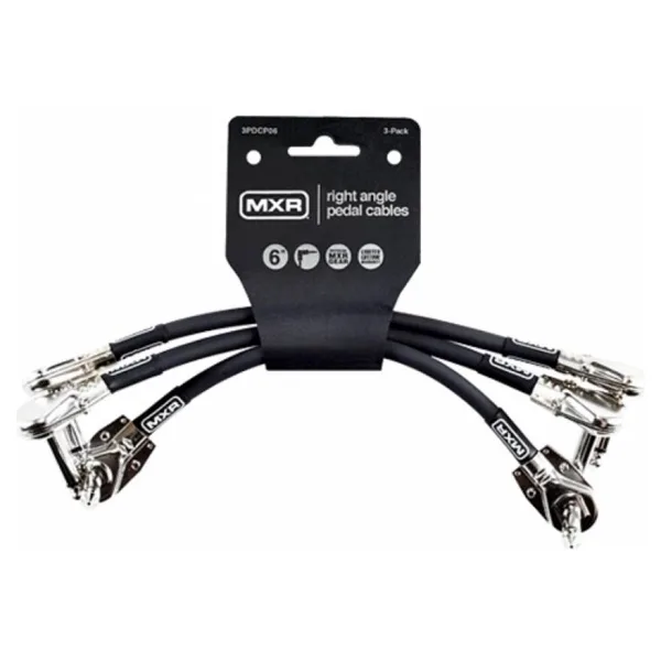 MXR 3PDCP06 3'lü 15 cm Pedal Ara Kablosu